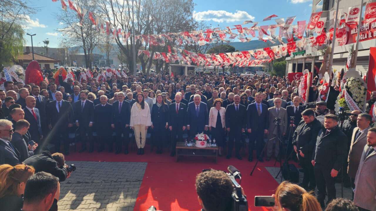 MHP Muğla İl Başkanlığı Yeni Hizmet Binası Törenle Açıldı 3